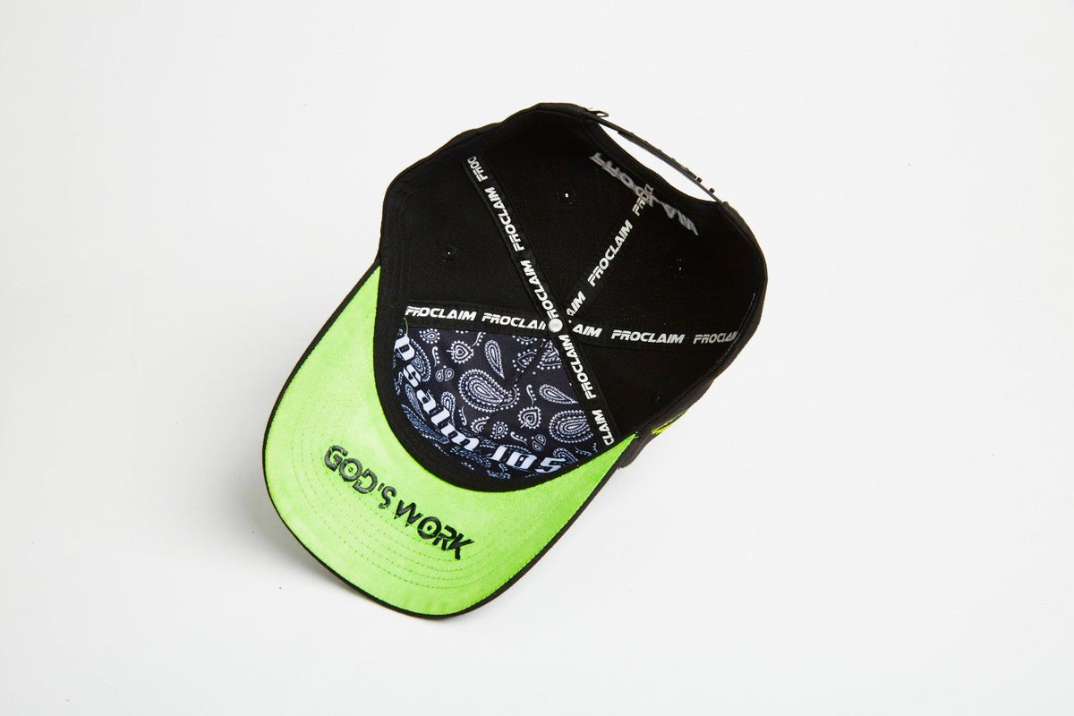 God’s Work- GW Signature Series Retro Green Snap-Back