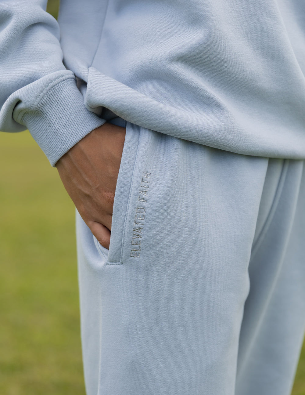 God Is Here Unisex Sweatpant, image 4 of 5