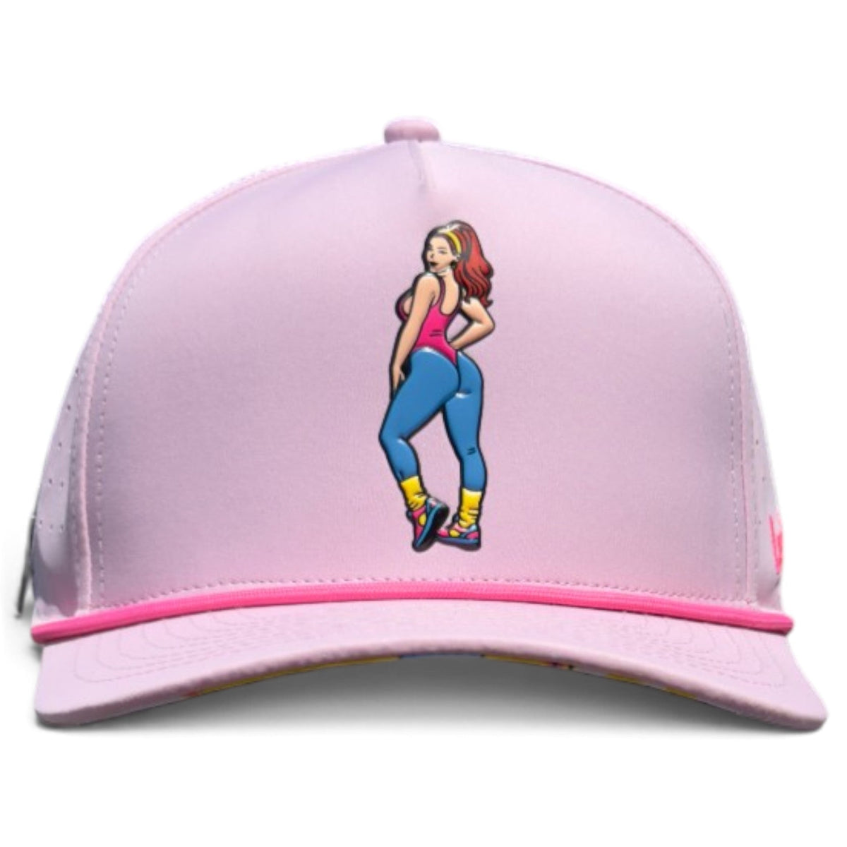 Aerobic Angel Golf Hat | Snapback Cap | Built-in Magnetic Ball Marker Holder + Marker Included | Adjustable | Yoga, image 2 of 8