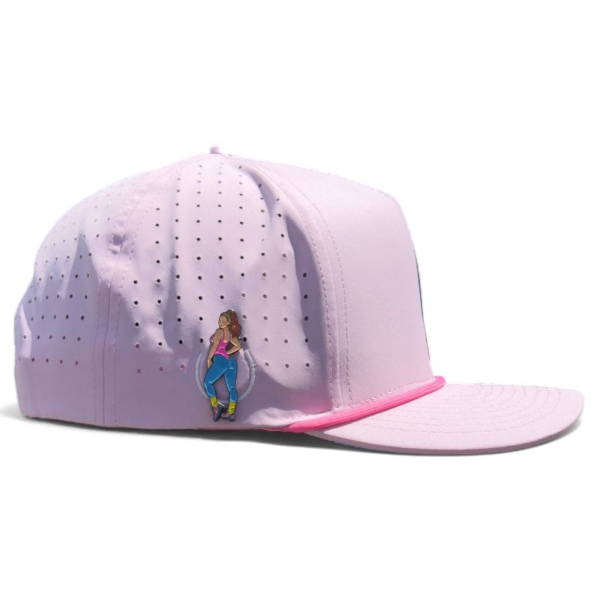 Aerobic Angel Golf Hat | Snapback Cap | Built-in Magnetic Ball Marker Holder + Marker Included | Adjustable | Yoga, image 5 of 8