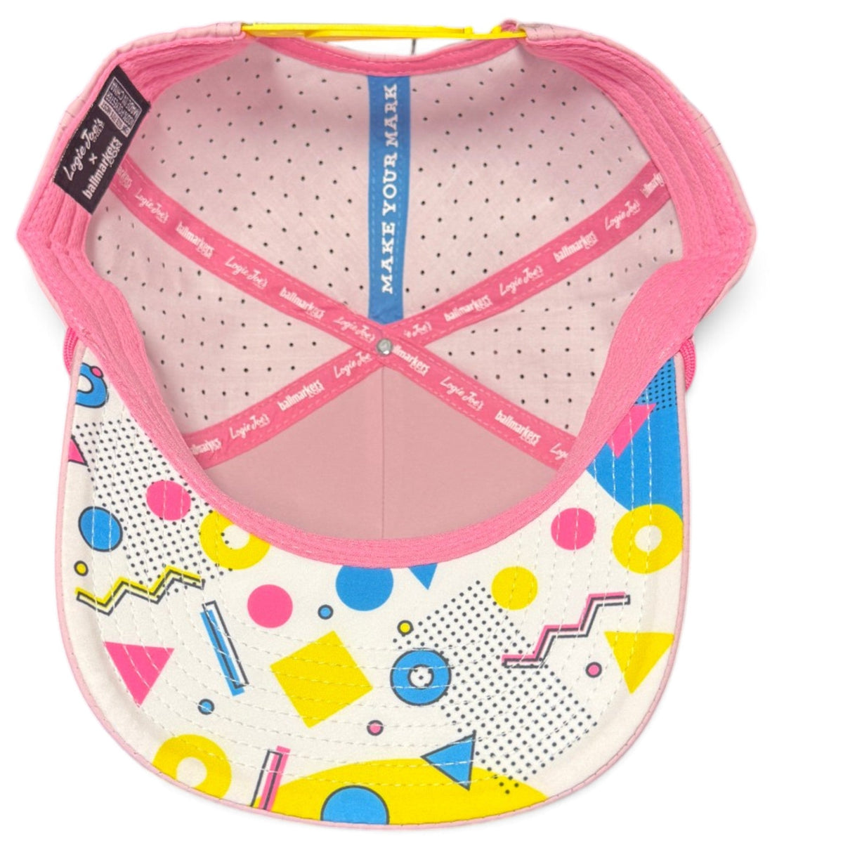 Aerobic Angel Golf Hat | Snapback Cap | Built-in Magnetic Ball Marker Holder + Marker Included | Adjustable | Yoga, image 7 of 8