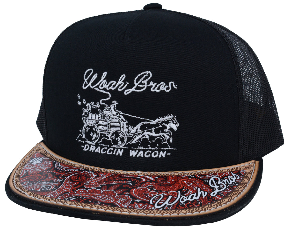 Draggin Wagon Hat (BLACK), image 1 of 2