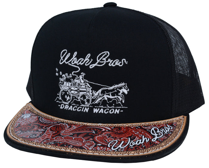 Draggin Wagon Hat (BLACK)