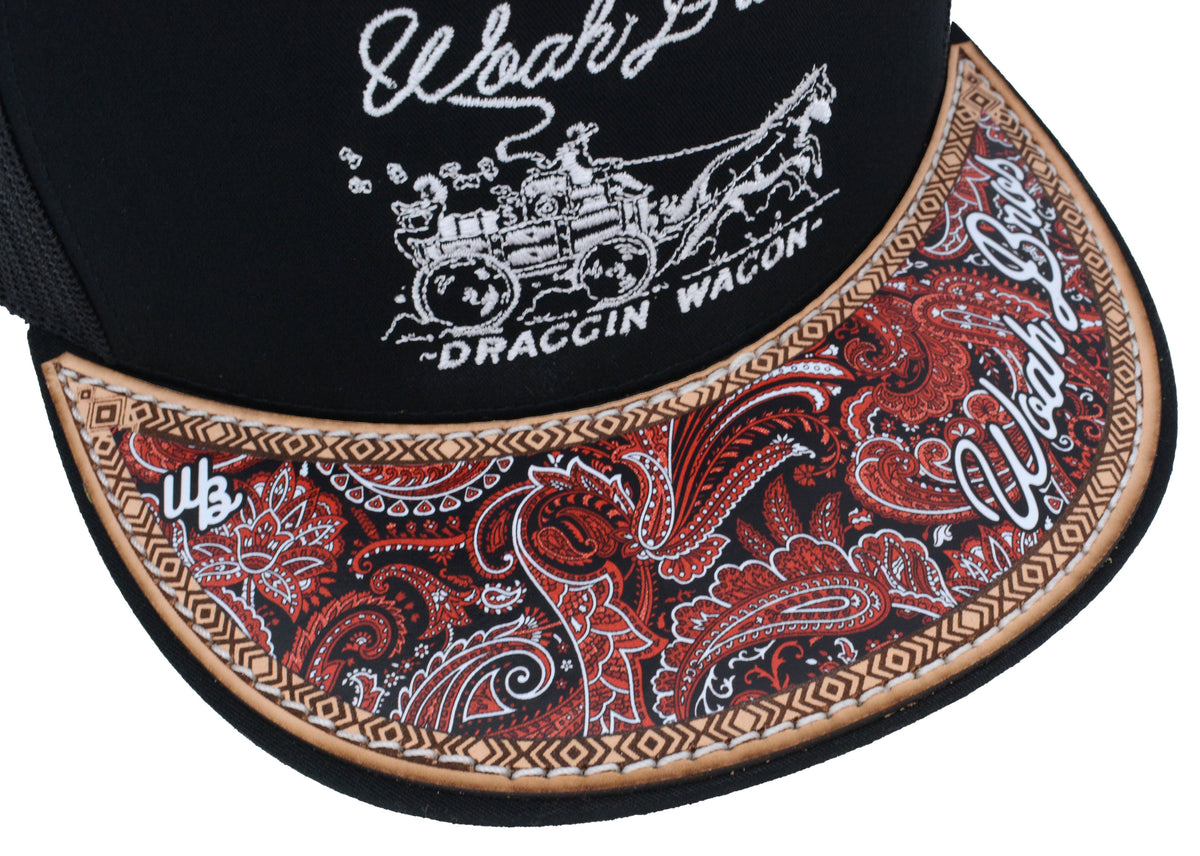 Draggin Wagon Hat (BLACK), image 2 of 2