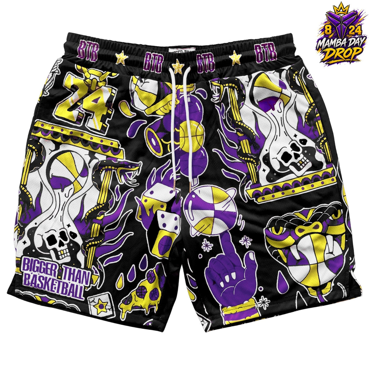 Mamba Madness - Shorts - Black, image 1 of 4