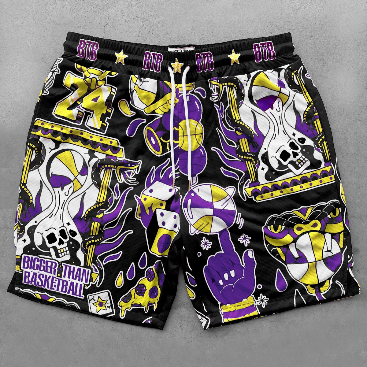Mamba Madness - Shorts - Black, image 2 of 4