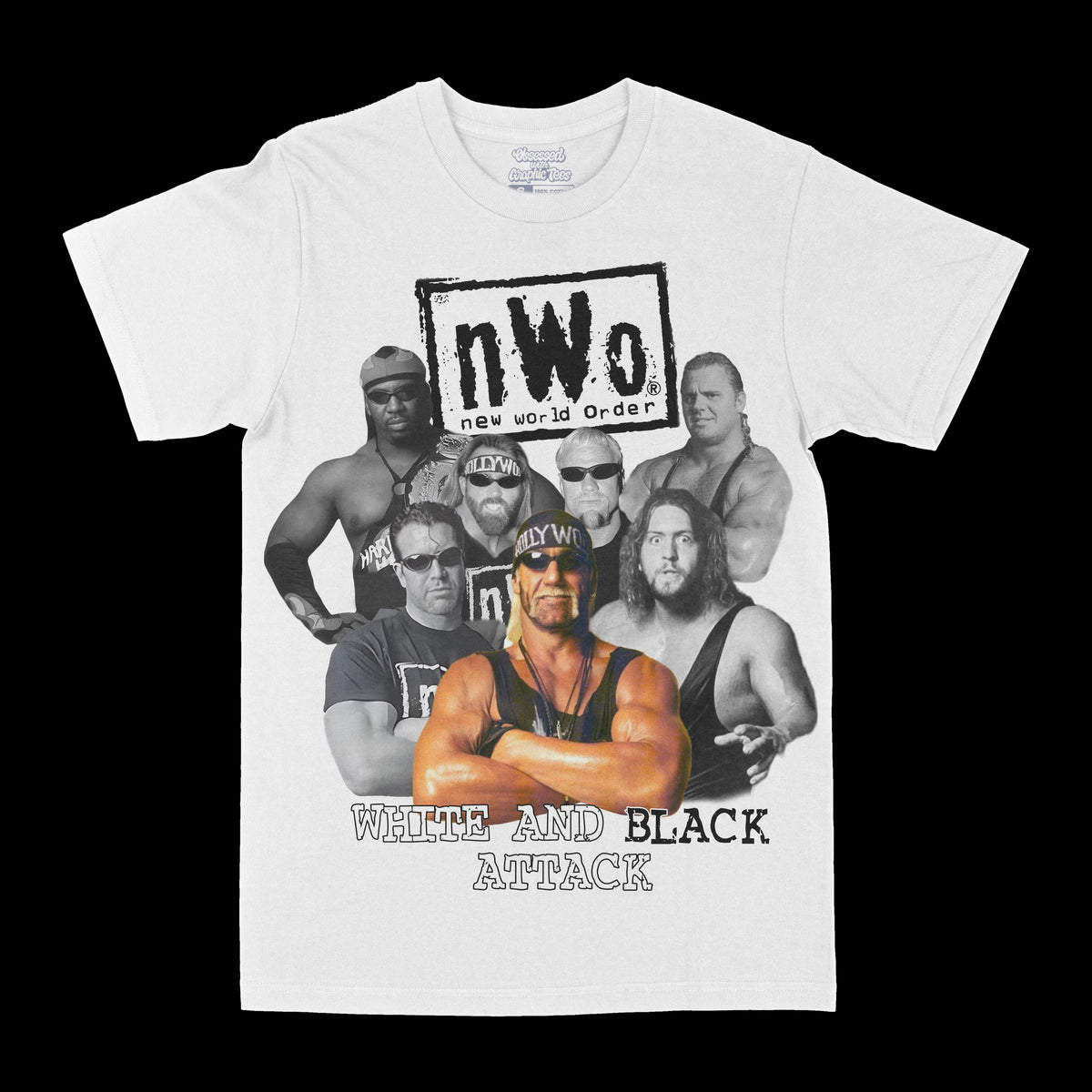 NWO "White And Black" Graphic Tee, image 2 of 2