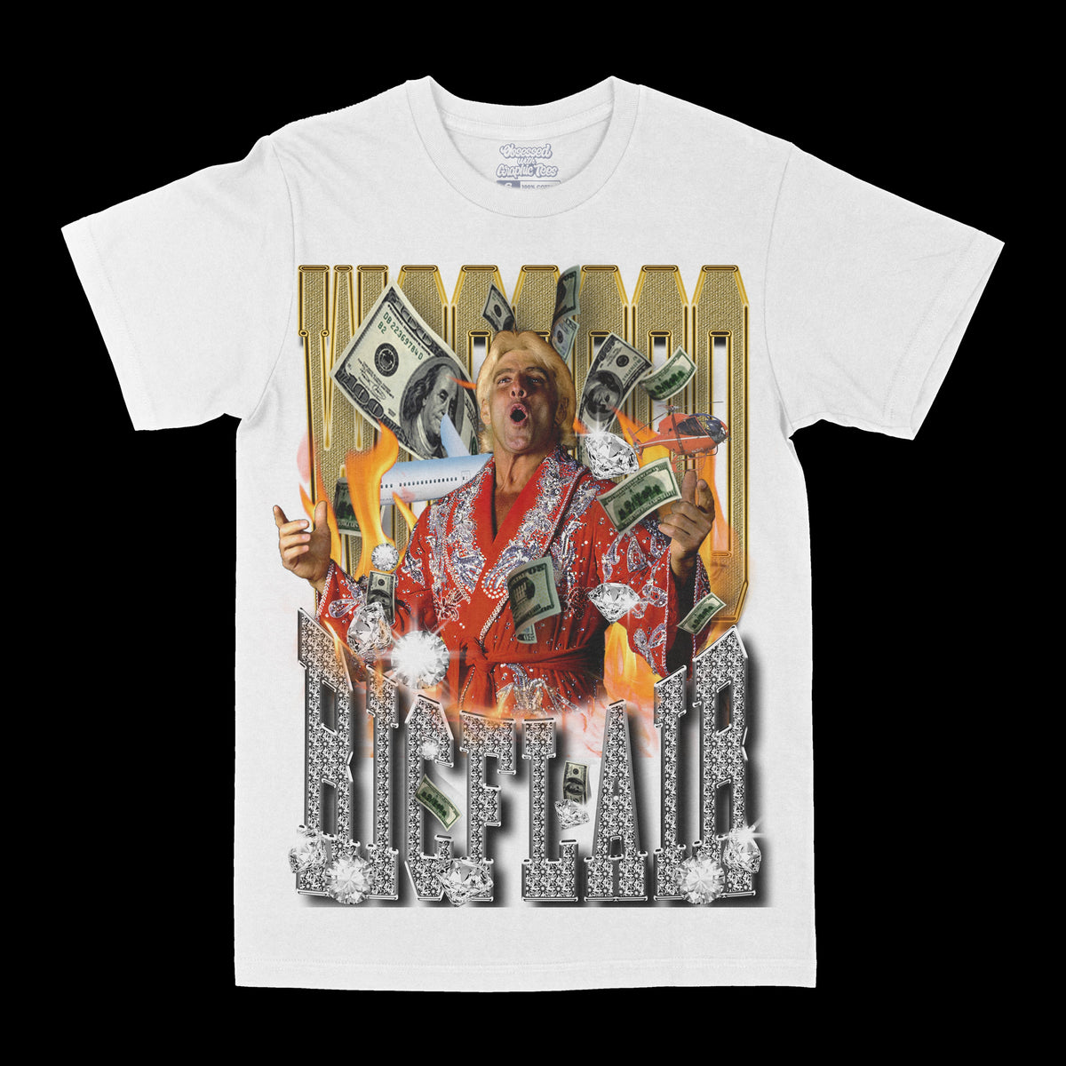Ric Flair Woooo Graphic Tee, image 2 of 2