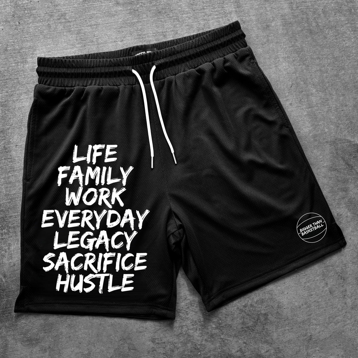 Basketball is Life - Shorts - Black, image 2 of 2